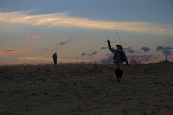 Highland Lodge sunset