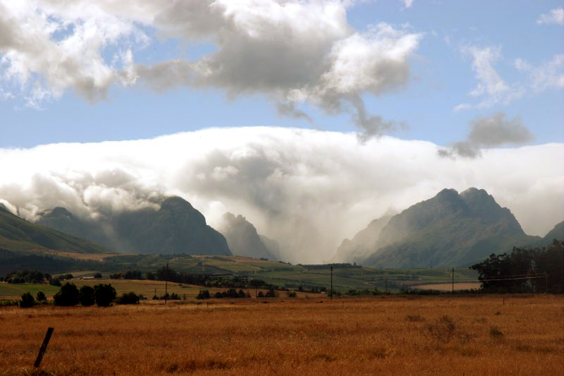 28 Clouds outside Stellenbosch s