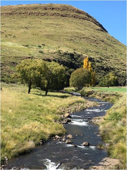 The Bell Rivver above Rhodes