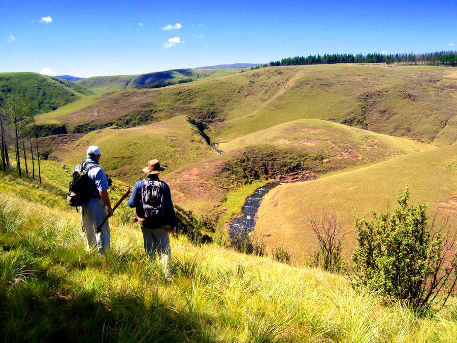 the Hawerspruit River gorge near Vrederus