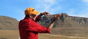 Linda Gorlei reports on ace fly caster, Peter Hayes' teaching and touring visit to South Africa