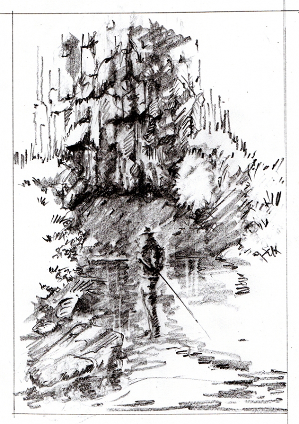 Gorge Swith River valley