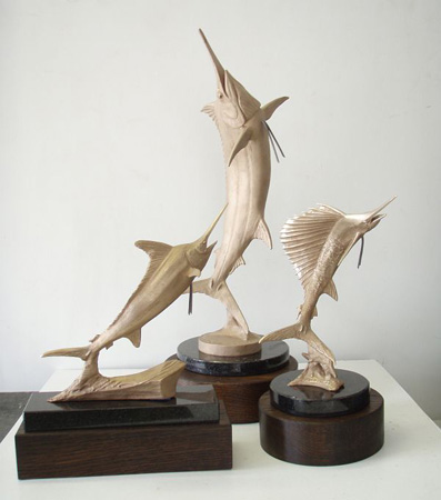 24. Before the patina is added