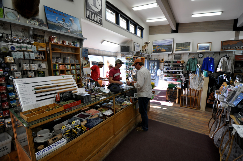 2a . Craig Matthews famous Blue Ribbon Flies shop